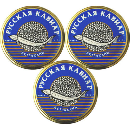 Caviar Béluga 3 bocaux de 339g Caviar Béluga 3 bocaux de 339g